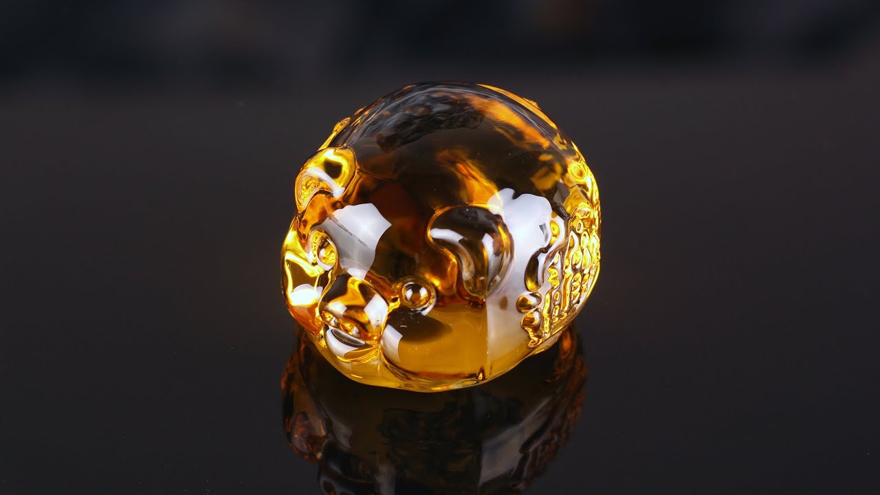 How to make a crystal small ornaments pig as crystal crafts