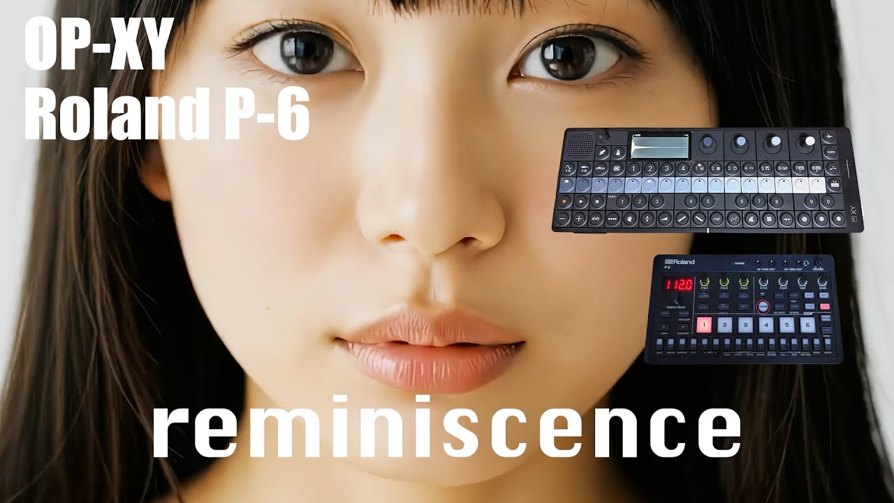 reminiscence(feat. 小春六花) | OP-XY & Roland P-6 & Ableton Live Ambient Jam