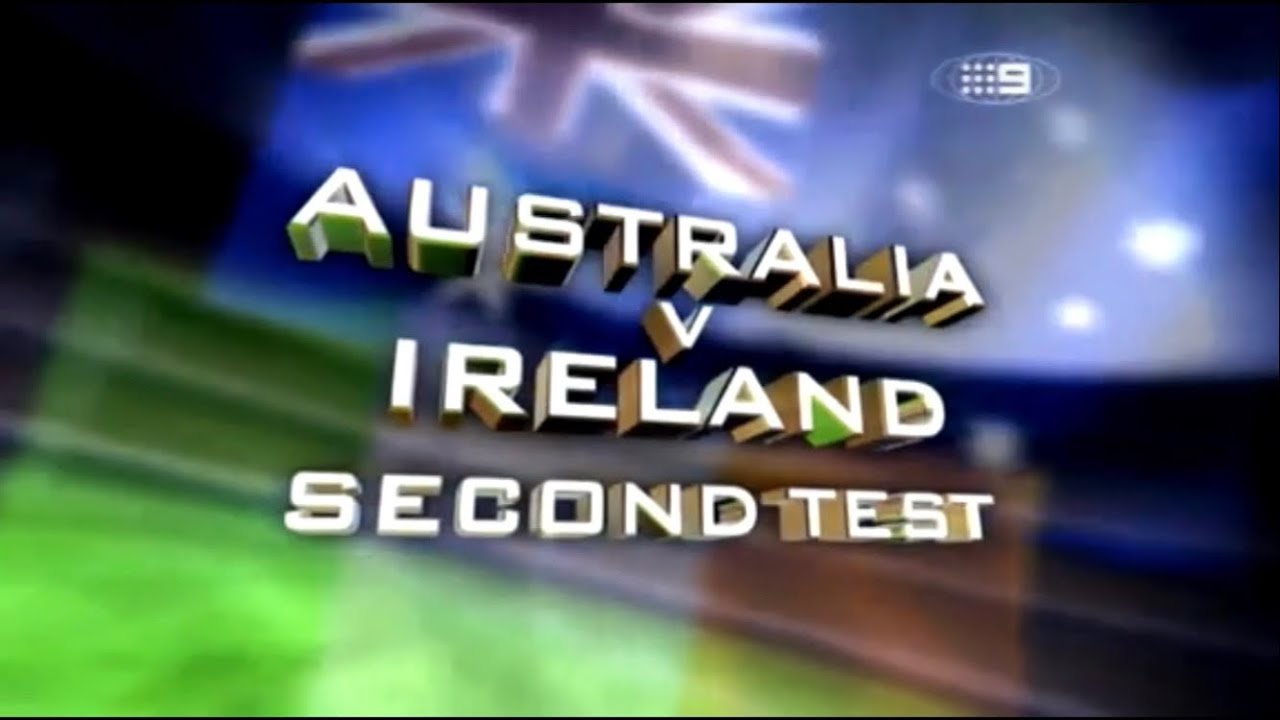 Channel Nine International Rules 2005 Australia vs Ireland 2nd Test Opener