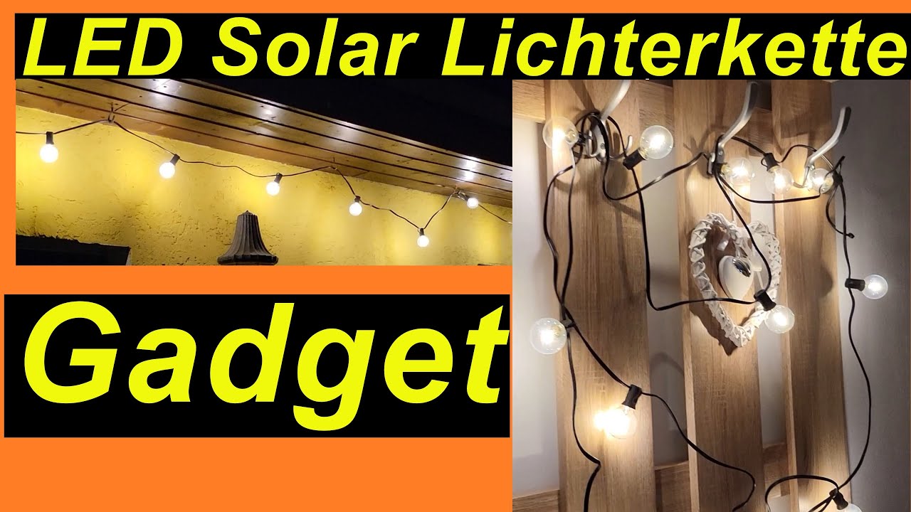 Gadget: LED Solar Lichterkette. Draußen und Drinnen. | SeppelPower