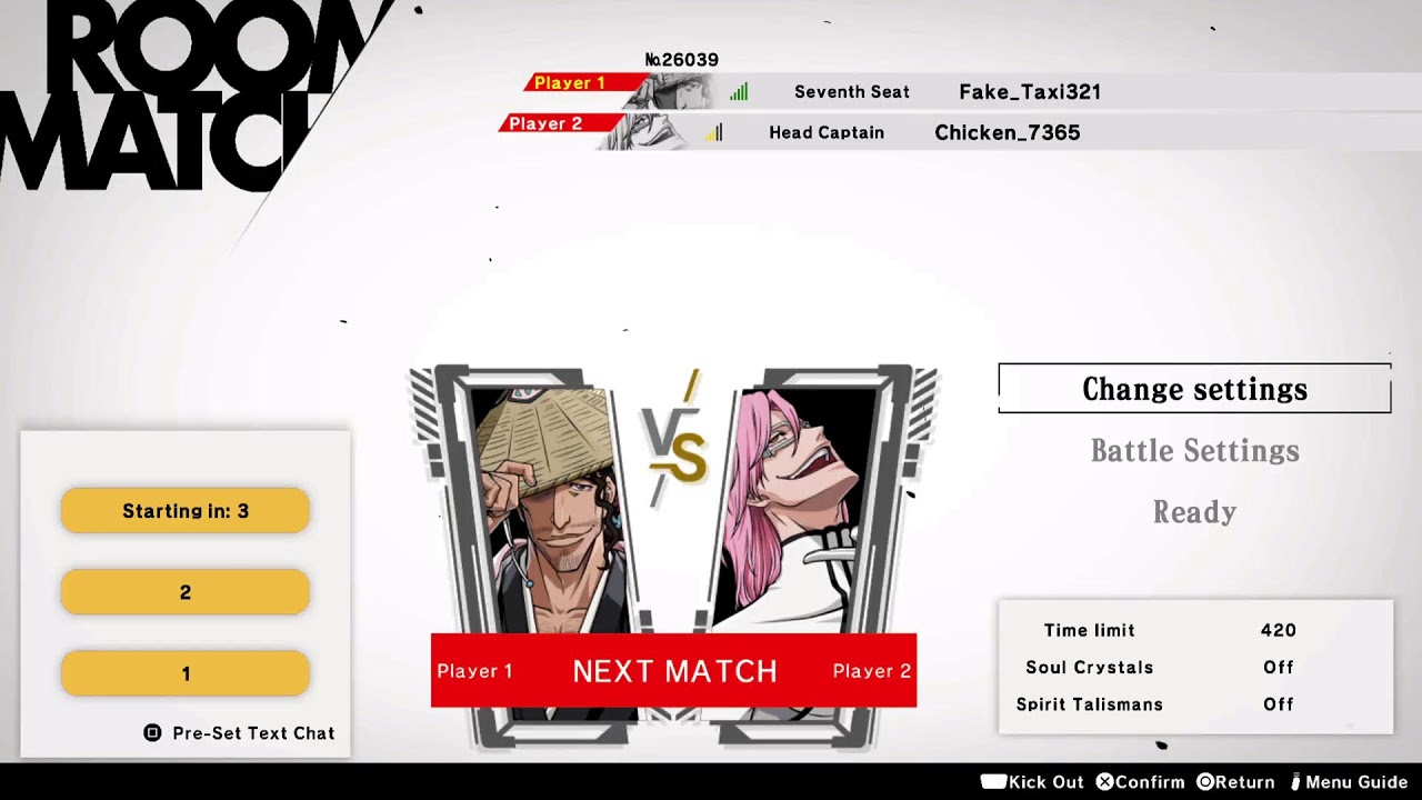 Going into ranked as shunsui in Bleach ROS