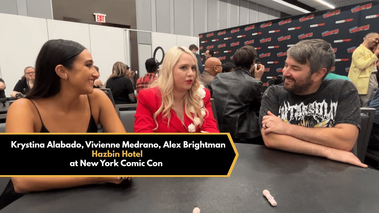 Интервью NYCC: Кристина Алабама, Вивьен Медрано и Алекс Брайтман