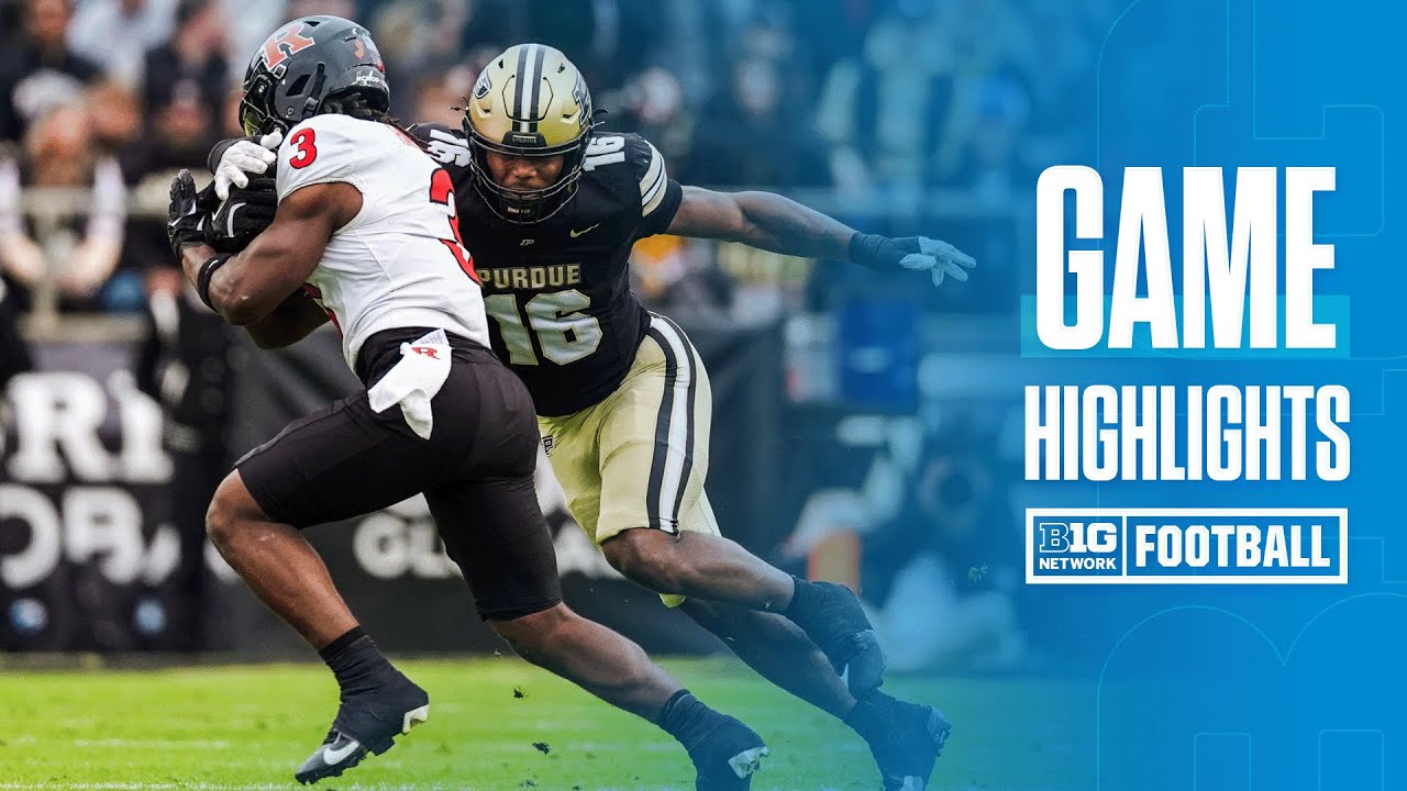 Ратгерс против Пердью | ГЛАВНОЕ | Футбол Big Ten | 25.10.2025
