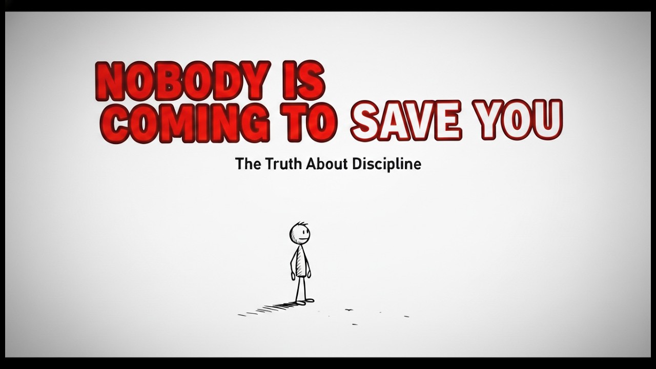 NOBODY IS COMING TO SAVE YOU – The Truth About Discipline (Motivational Video)