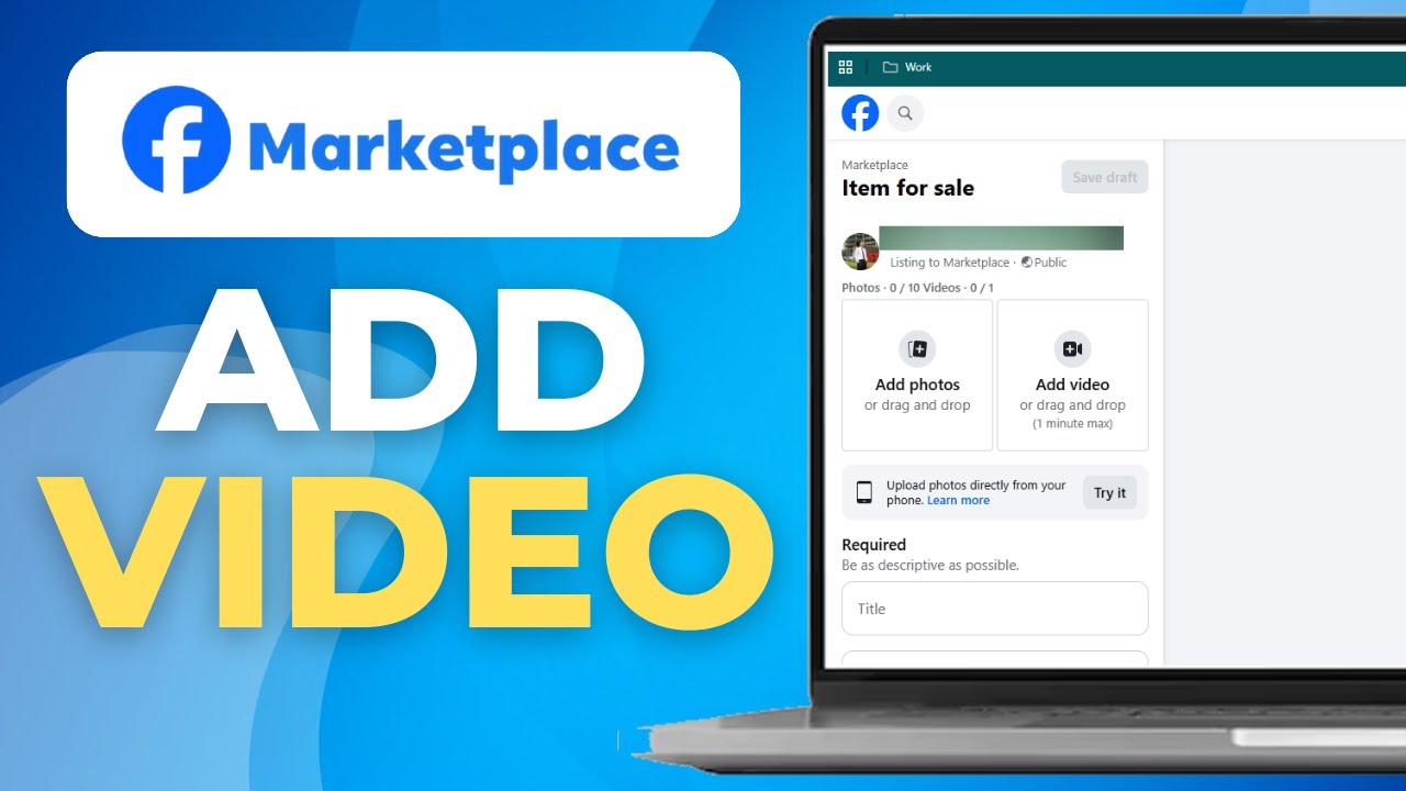 Как добавить видео на Facebook Marketplace | Полное руководство на 2026 год