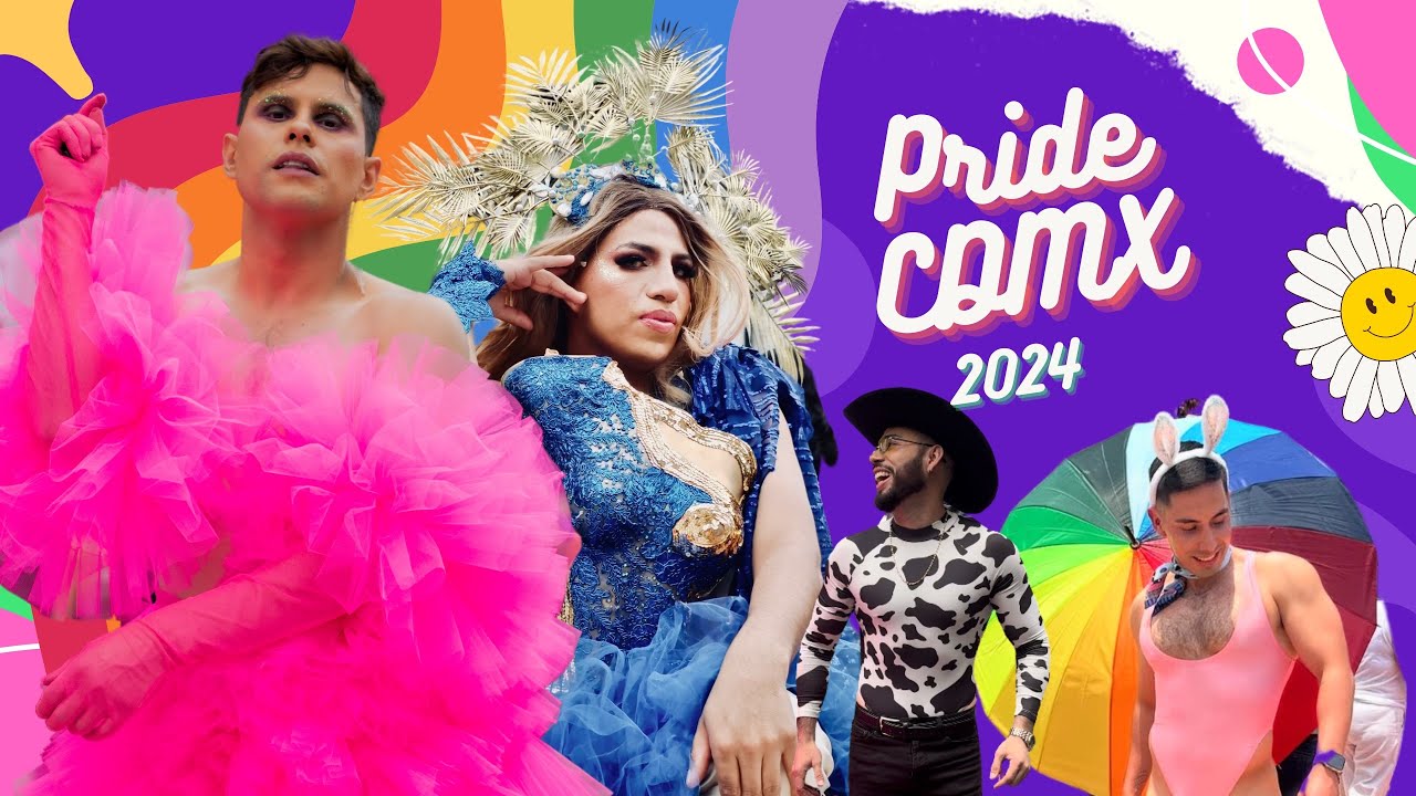 PRIDE CDMX 2024 “fiesta en la ciudad” MARCHA LGBT+