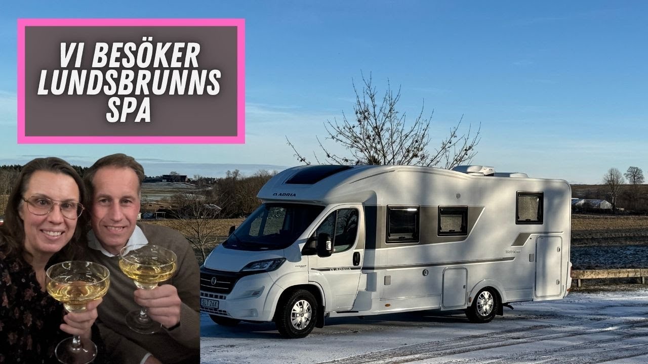 När vattnet fryser i husbilen – Västergötlandsresa till Mariestad & Lundsbrunn