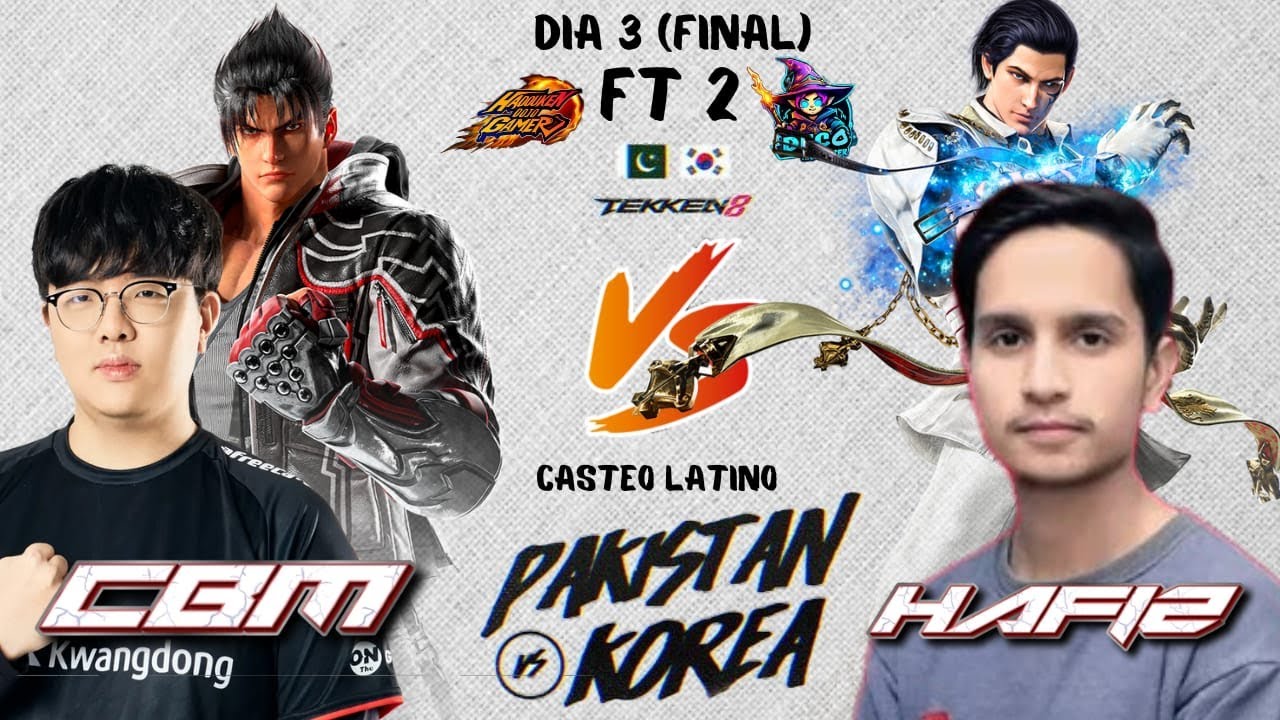 CBM (KOR) VS HAFIZ (PAK) KOREA VS PAKISTAN (DIA 3) TEKKEN 8