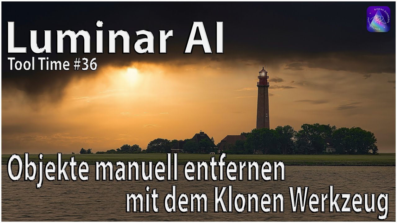 Luminar AI - Tool Time #36 - Objekte manuell entfernen mit dem Klonen Werkzeug