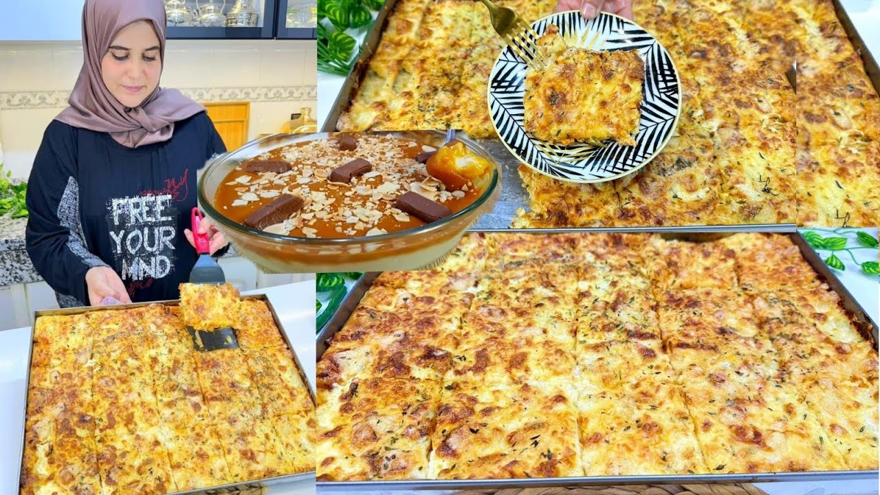 عييتي من العجينة جربي هذي حتى يقرب يأذن المغرب وخلطيها صحية  ماتشبعوش منها مع تحلية خطييرة