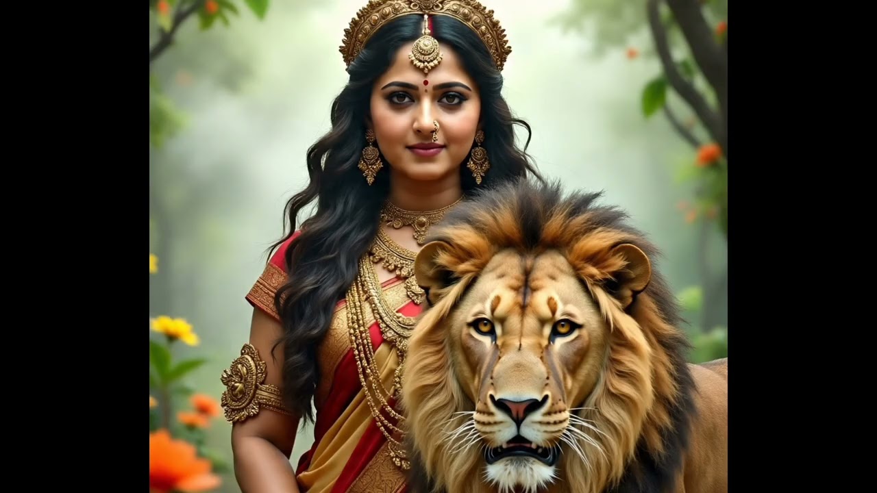 Anushka Shetty as Goddess Durga Maa🔱🔱🔱