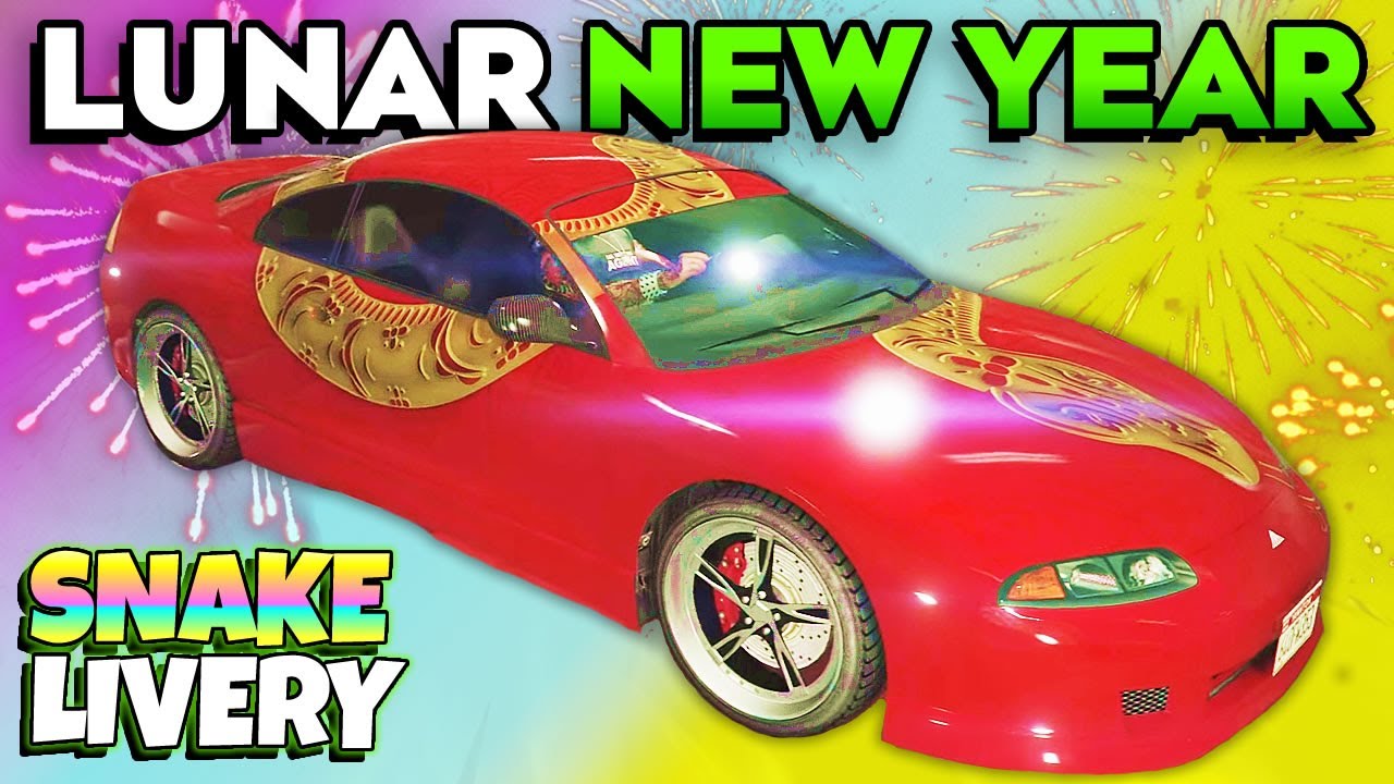 GTA 5 Online How to Unlock Lunar New Year Snake Livery!