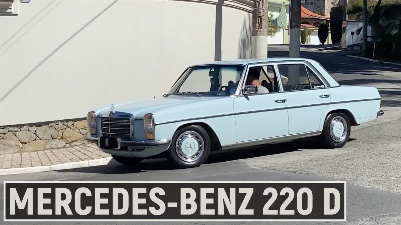 MERCEDES-BENZ 220 D: a resistência do diesel