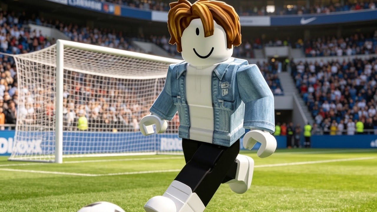 Il mio primo video su realistic street soccer su roblox
