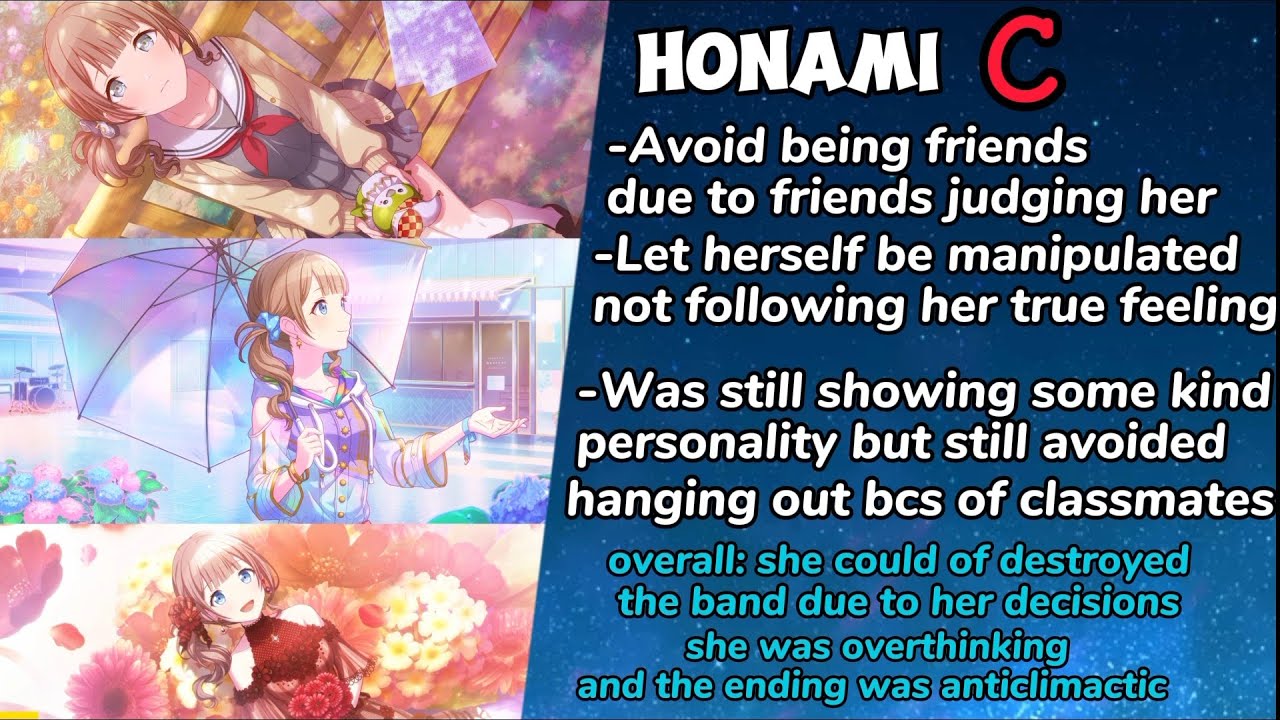 My thoughts on Project Sekai characters based on their main story (Text Vers.)