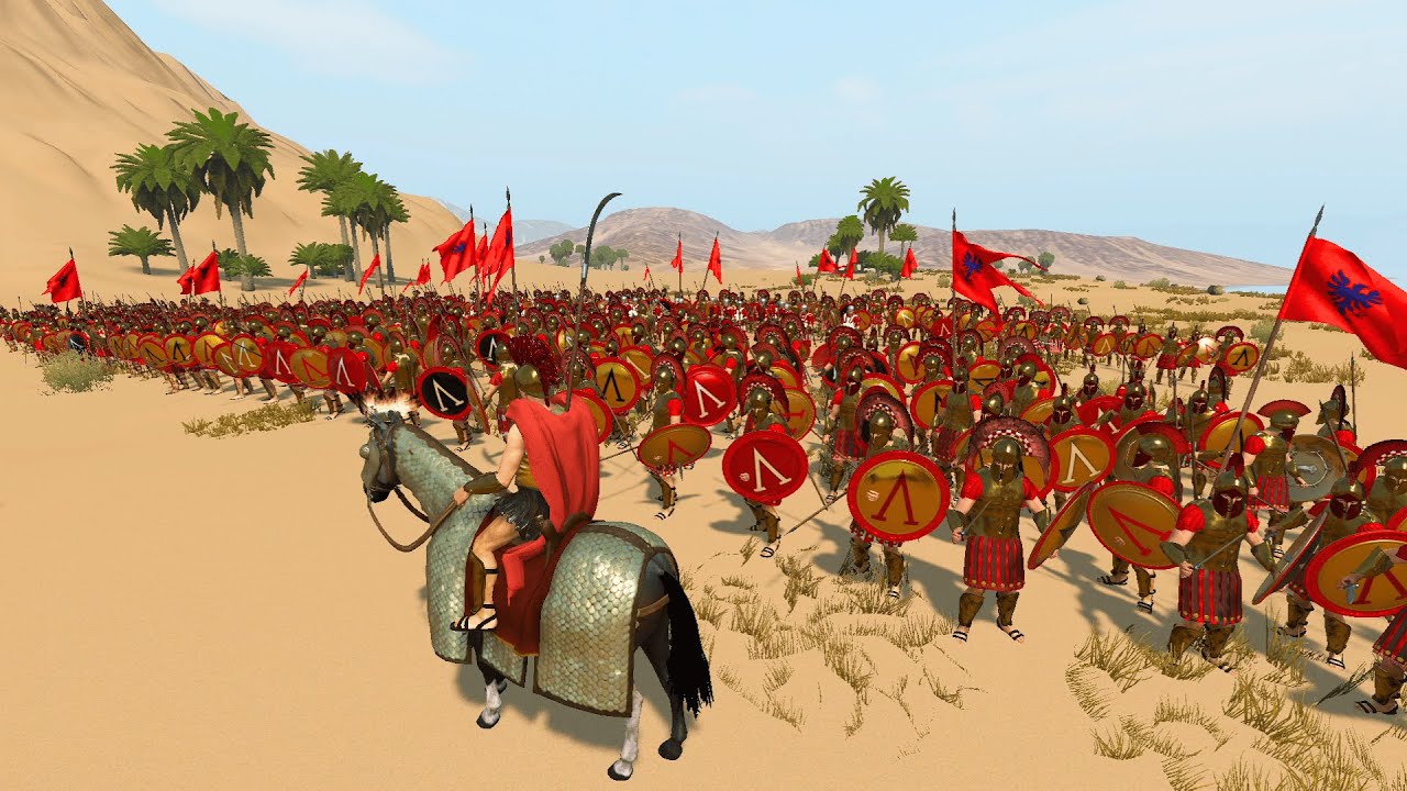 💀 300 Spartans vs 500 Persian Army | No Escape Battle | Bannerlord