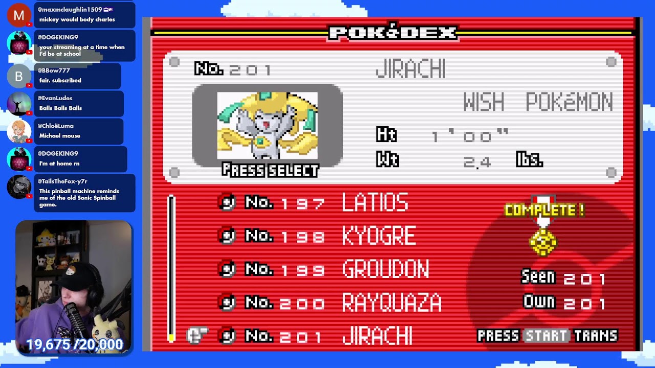 The 20k Subscriber Final Stretch Pokemon Pinball (Horizontal)