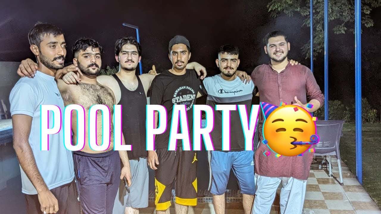 Poll party with friends🏊‍♂️|| Bohat maza aya🥰
