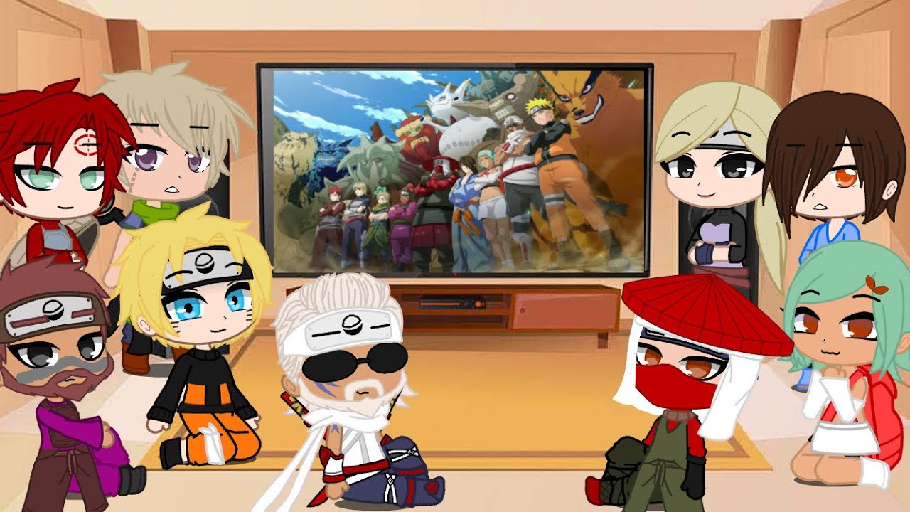 Naruto e outros Jinchurikis reagindo às bijuus || Especial de 50k