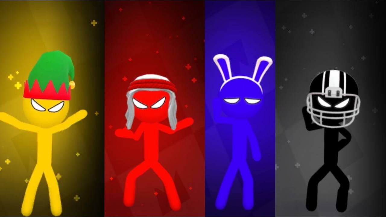 Stickman party mod apk!