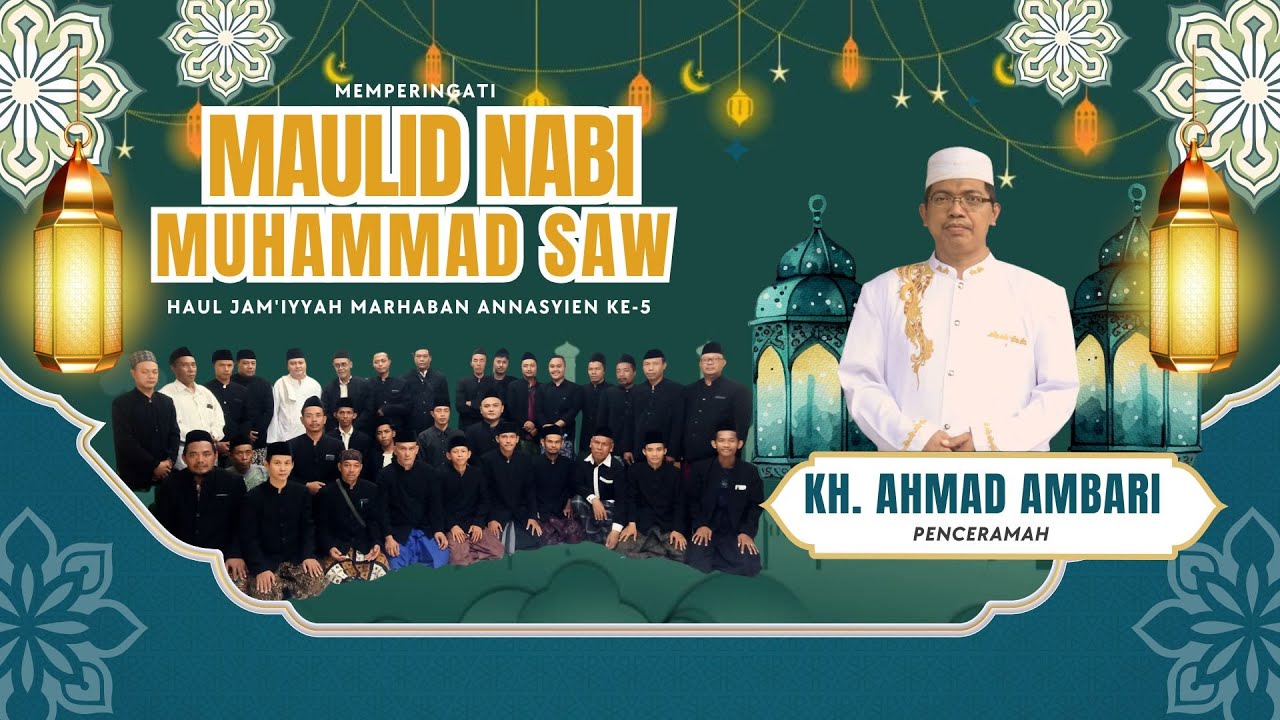 Live Memperingati Maulid Nabi Muhammad SAW |Jam'iyah An nasyien Musholla Al Ambari Ds. Srengseng