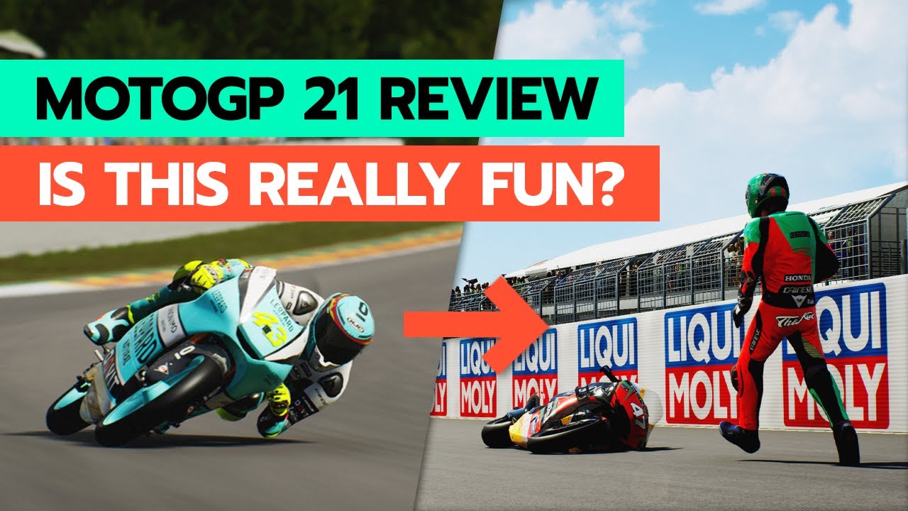 MotoGP 21 Review | Is running in a BIKE GAME fun?