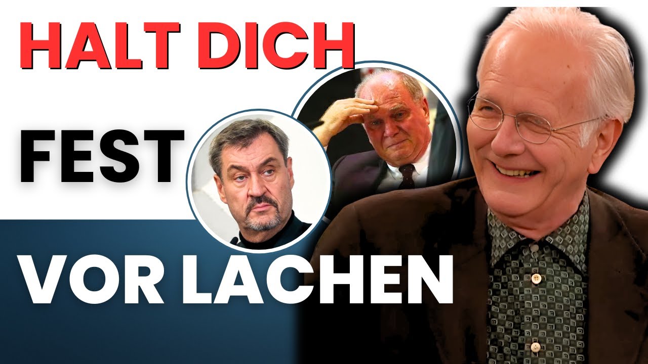 Zum Brüllen! 🤣  Harald Schmidt reißt ein Knaller nach dem anderen