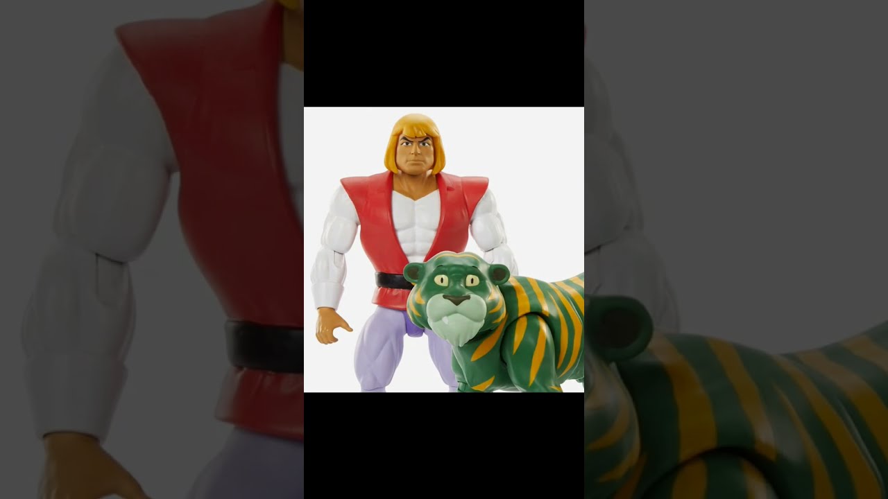 Masters of the Universe Origins Prince Adam and Cringer Action Figure 2-Pack