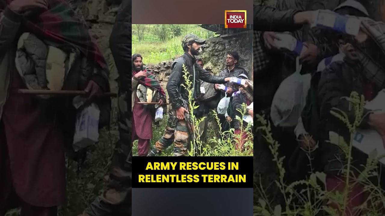 Indian Army's White Knight Corps: Every life matters #indiaarmy #whiteknights #rescue #indian