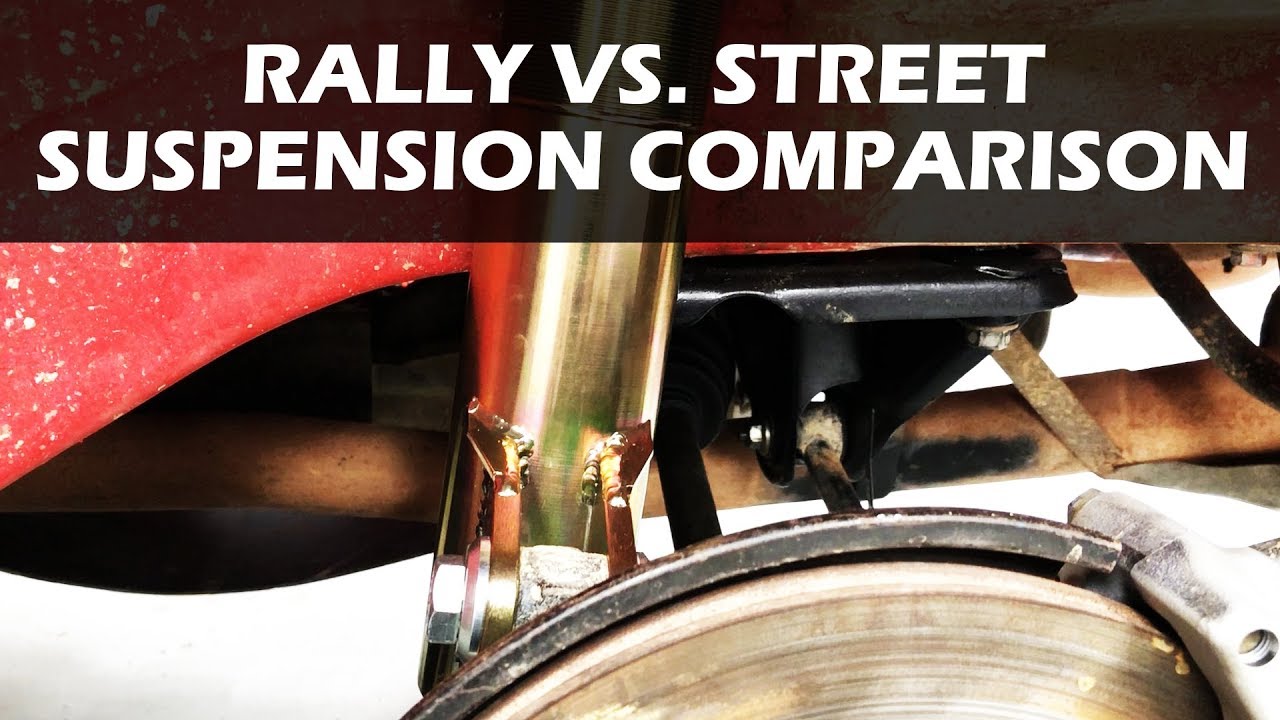 What's the difference between Rally and Street Shock Absorbers?