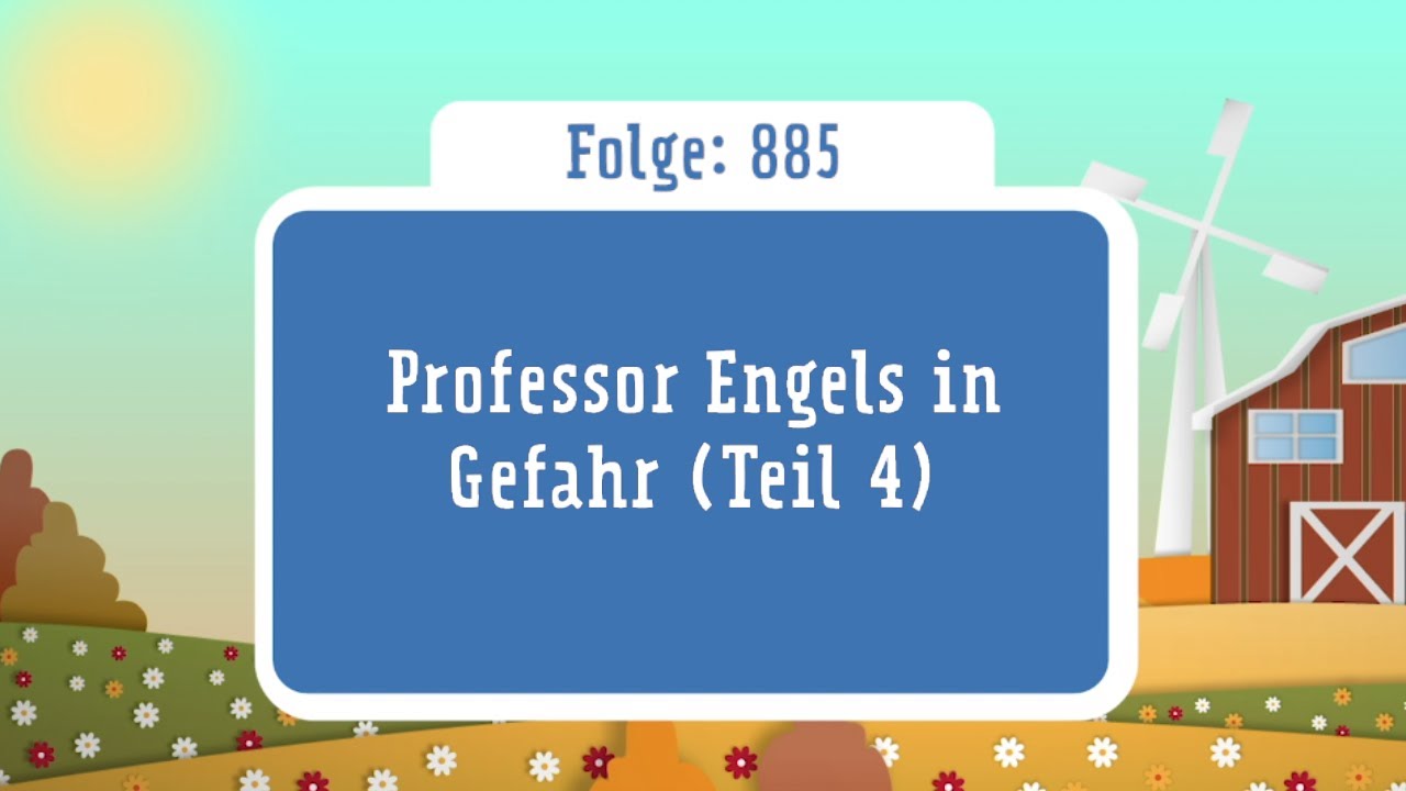 Kinderhörspiel Doppeldecker Folge 881 Professor Engels in Gefahr (Teil 4)