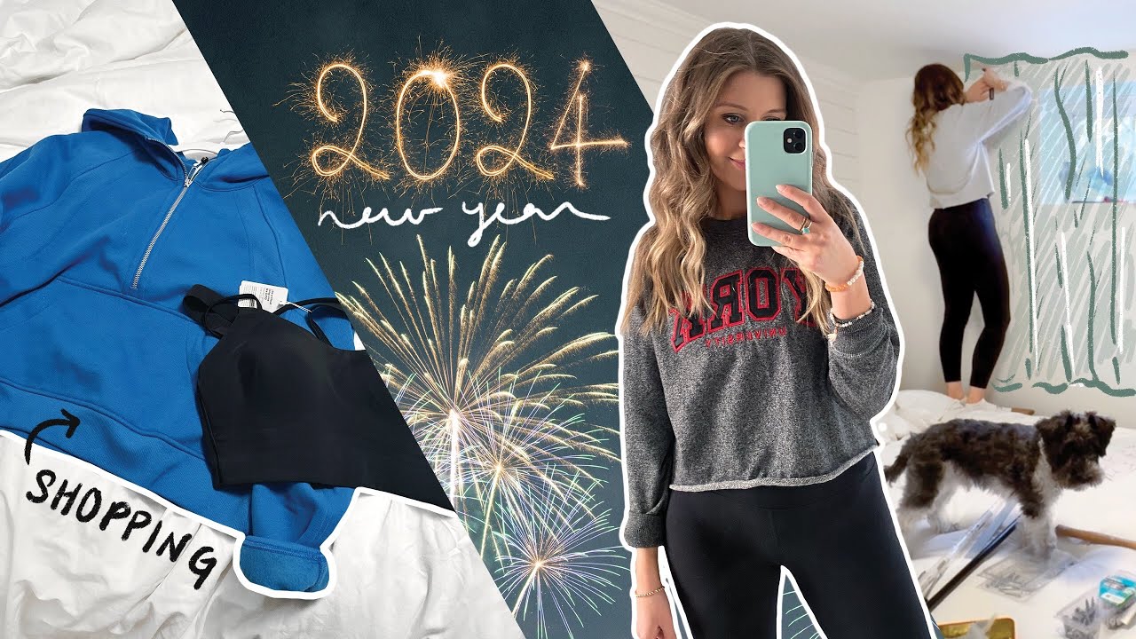 BRING IT ON 2024! baking, decorating, shopping & family time ✨