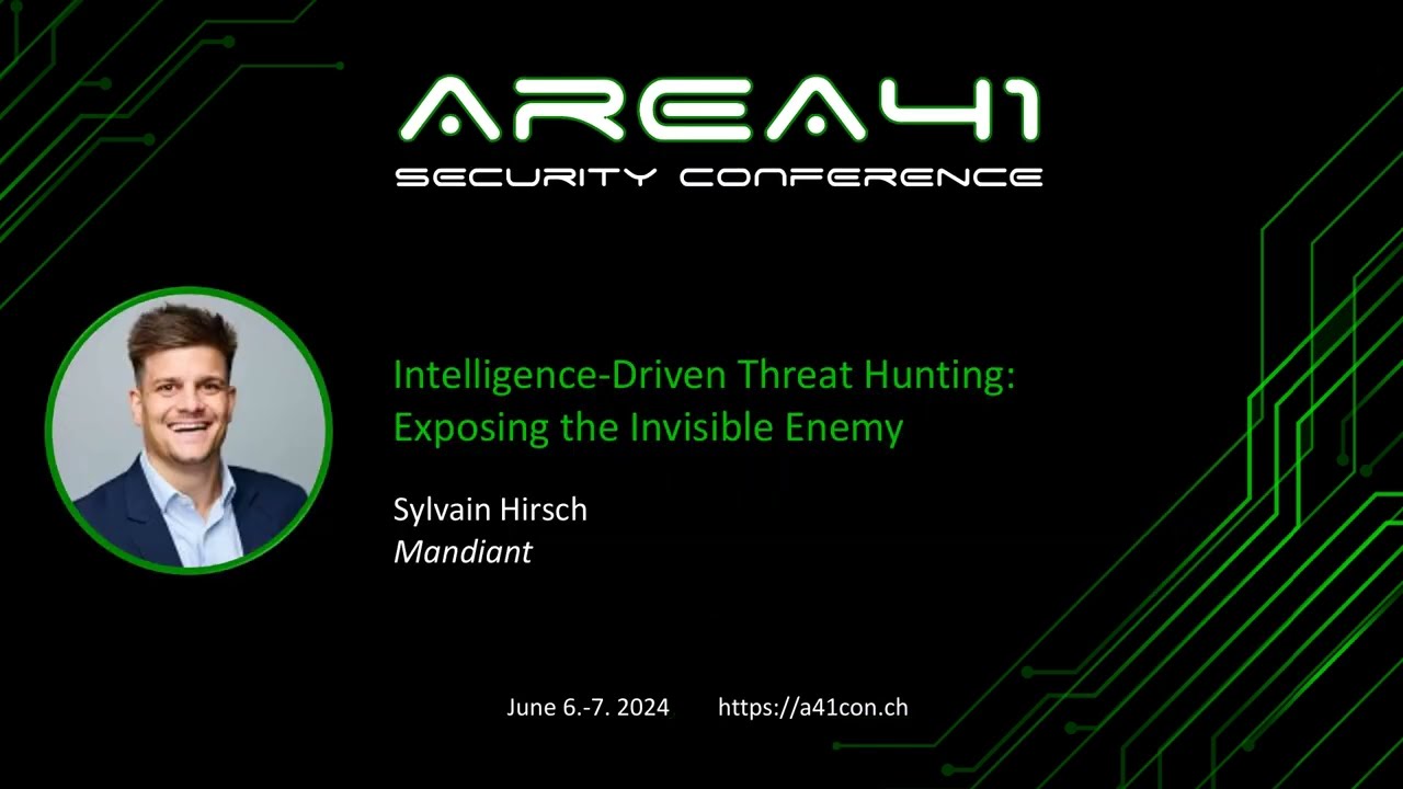 Intelligence-Driven Threat Hunting: Exposing The Invisible Enemy - Sylvain Hirsch