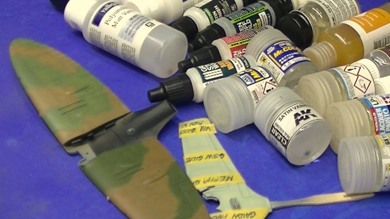 Modelářské laky na plastikové modely (Modeling Varnishes for Plastic Models) 🇺🇸 🇩🇪 AI DUBBING