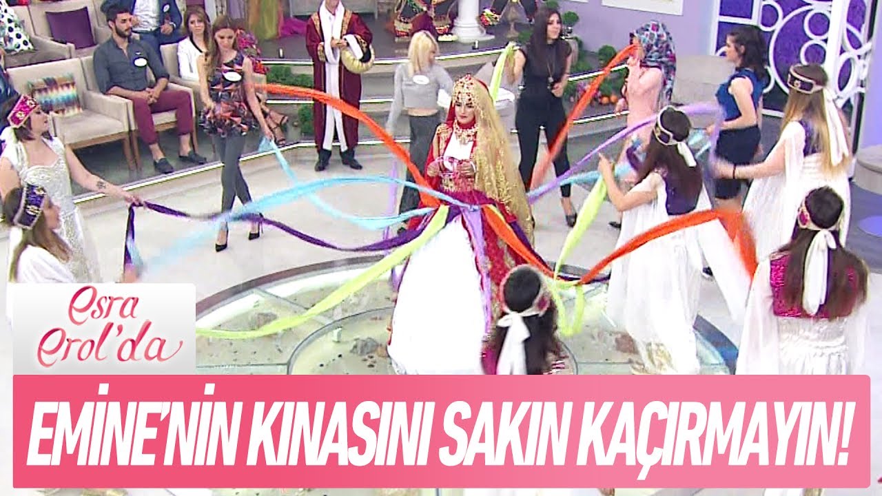 Emine'nin kınasını sakın kaçırmayın! - Esra Erol'da 19 Haziran 2017