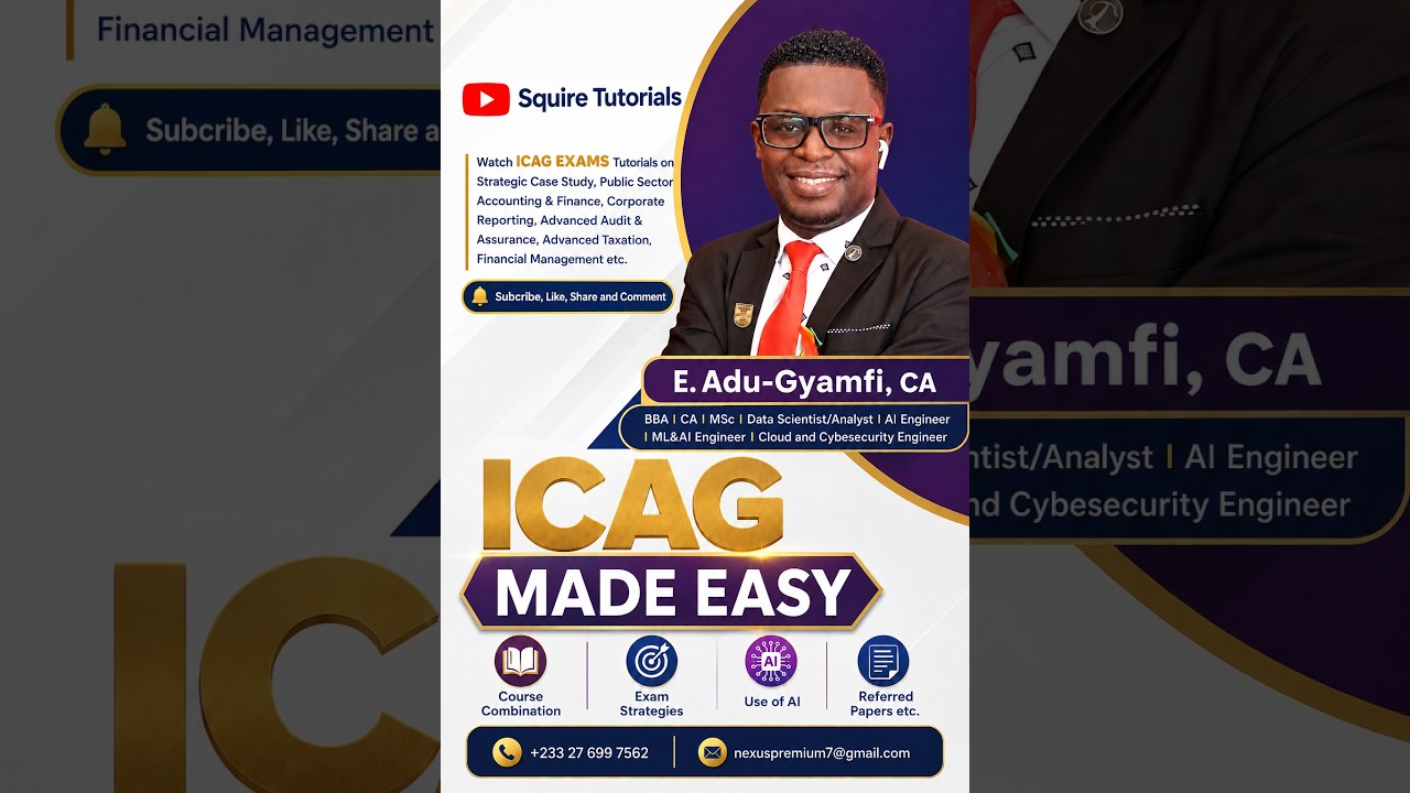 Approach to & Preparation for Financial Mgt (FM) Exam (ICAG)