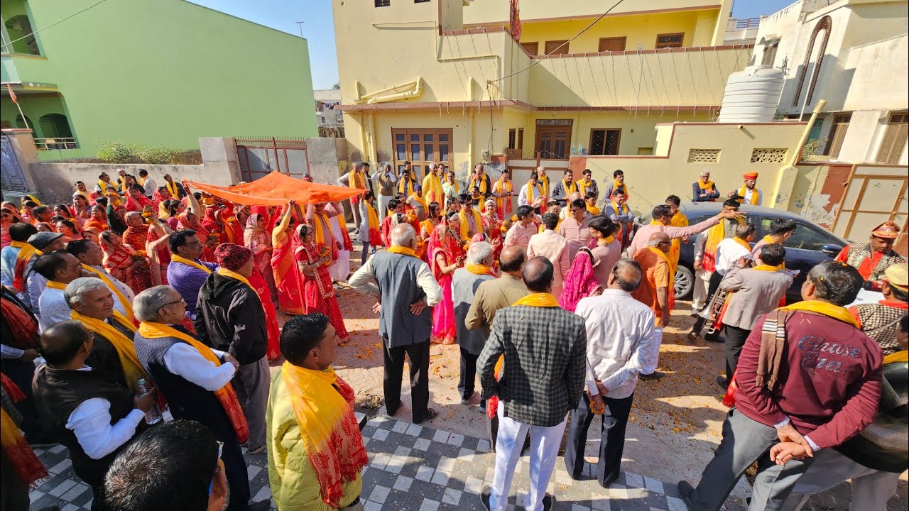 कलश यात्रा श्रीमद् भागवत कथा श्री डूंगरगढ़, बीकानेर