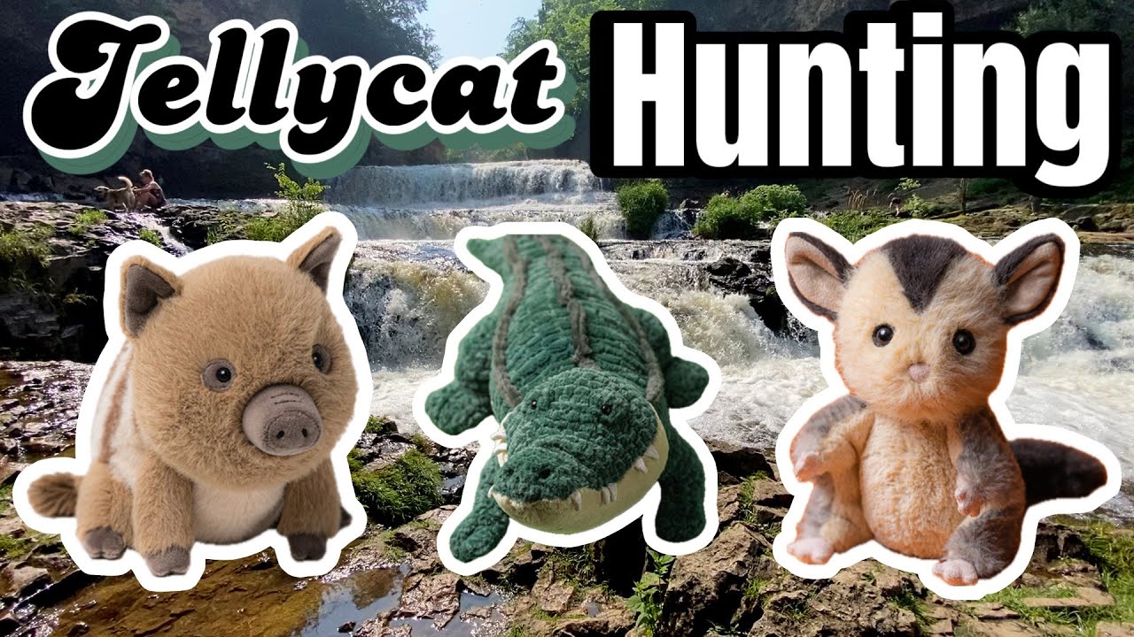 Join Me for a WILD Jellycat Adventure! • Hunting for New Jellycats and the Softest Stuffed Animals