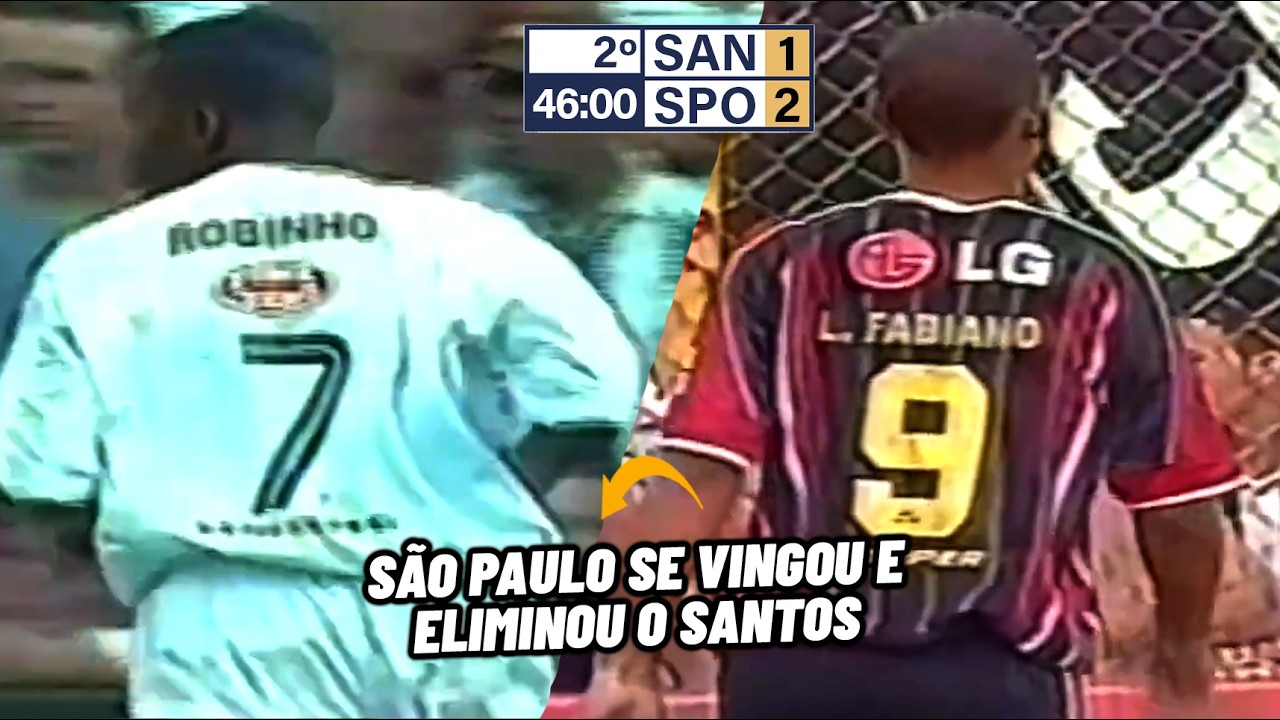 PROVOCAÇÃO, EXPULSÕES E VINGANÇA: O INSANO CLÁSSICO ENTRE SÃO PAULO E SANTOS EM 2003