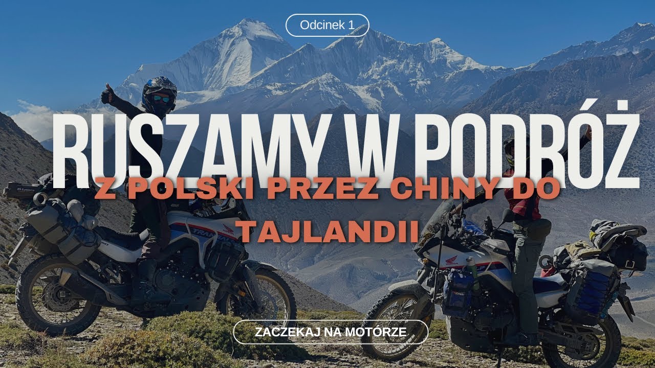 Ruszyliśmy w podróż! Dwa Transalpy 750