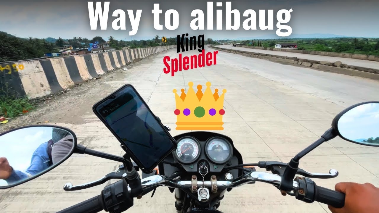 Mumbai to alibaug by road | Splender se alibaug kaise jayen? Alibaug by road kaise jaen?