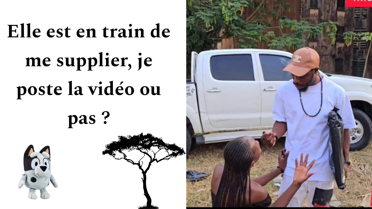 un prank qui tourne au vinaigre: Elle découvre la vérité et elle veut me porter plainte.