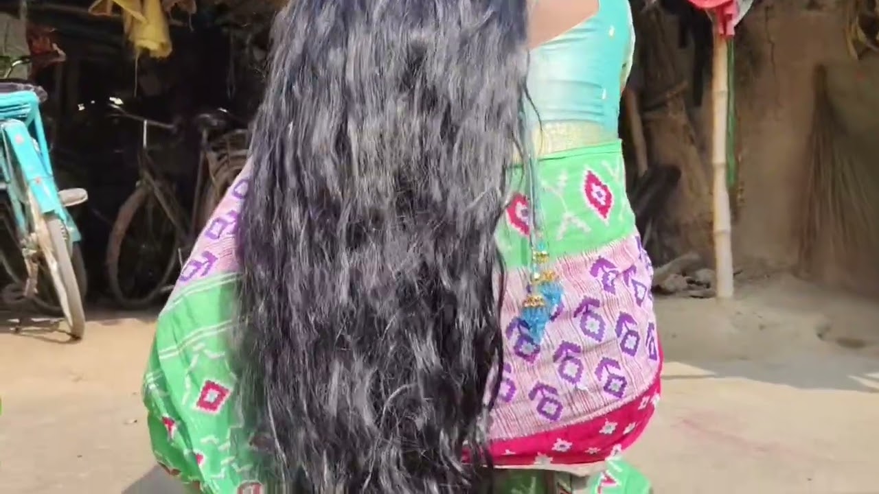 Dreamy Silky Smooth Open Hair | Indian Rapunzel Beauty 😍@bonghairstyles8920 