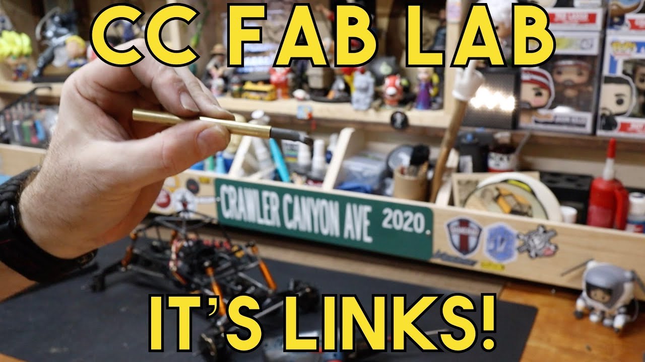 Crawler Canyon Fab Lab #8: it's suspension links (again?)