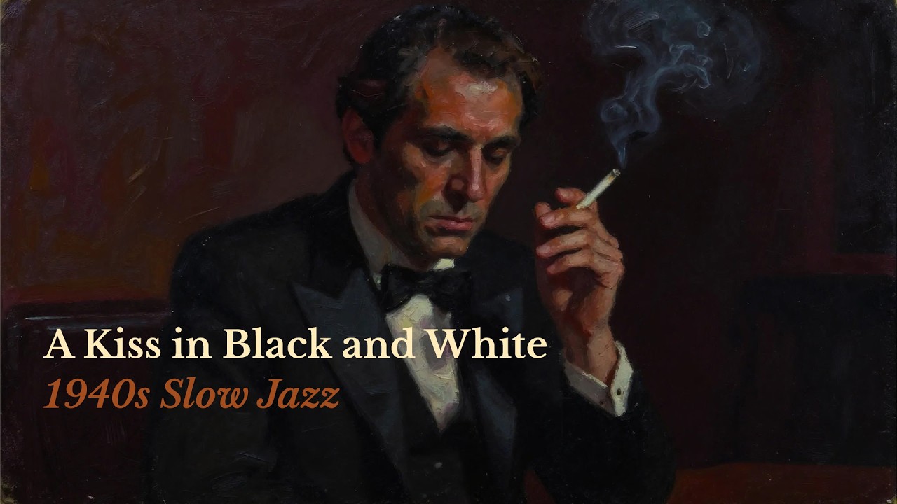A Kiss in Black and White | 1940s Jazz Radio