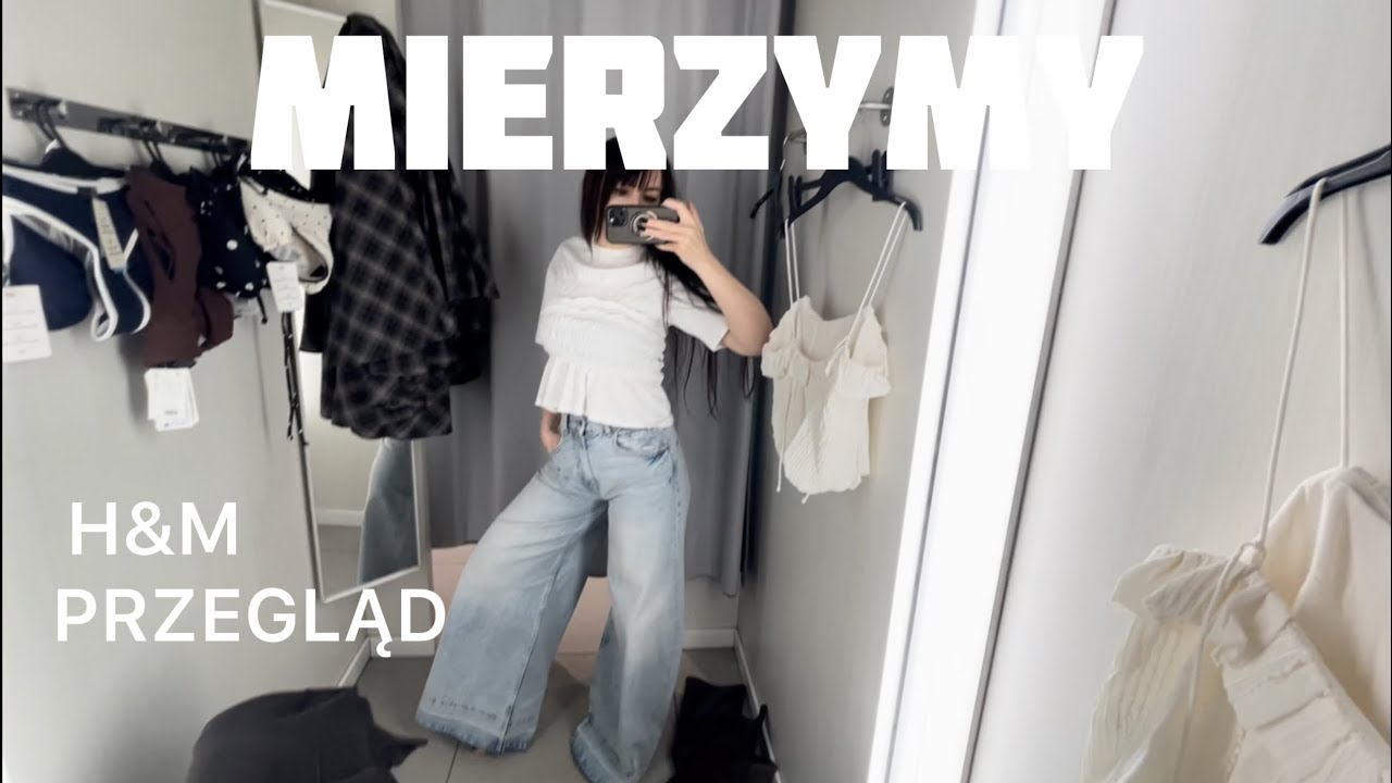 H&M GENIALNE SPODNIE DUŻO BIELI MIERZYMY