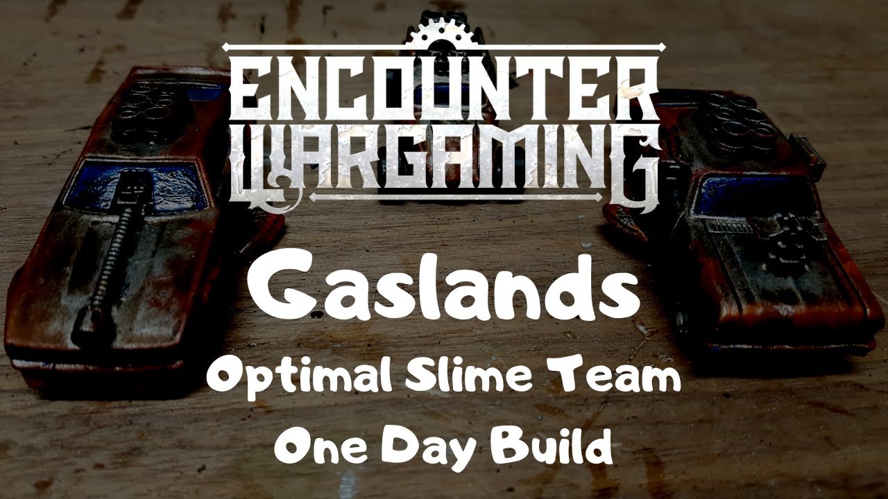 Gaslands - Optimal Slime Team Build - 1 Day Build & Paint