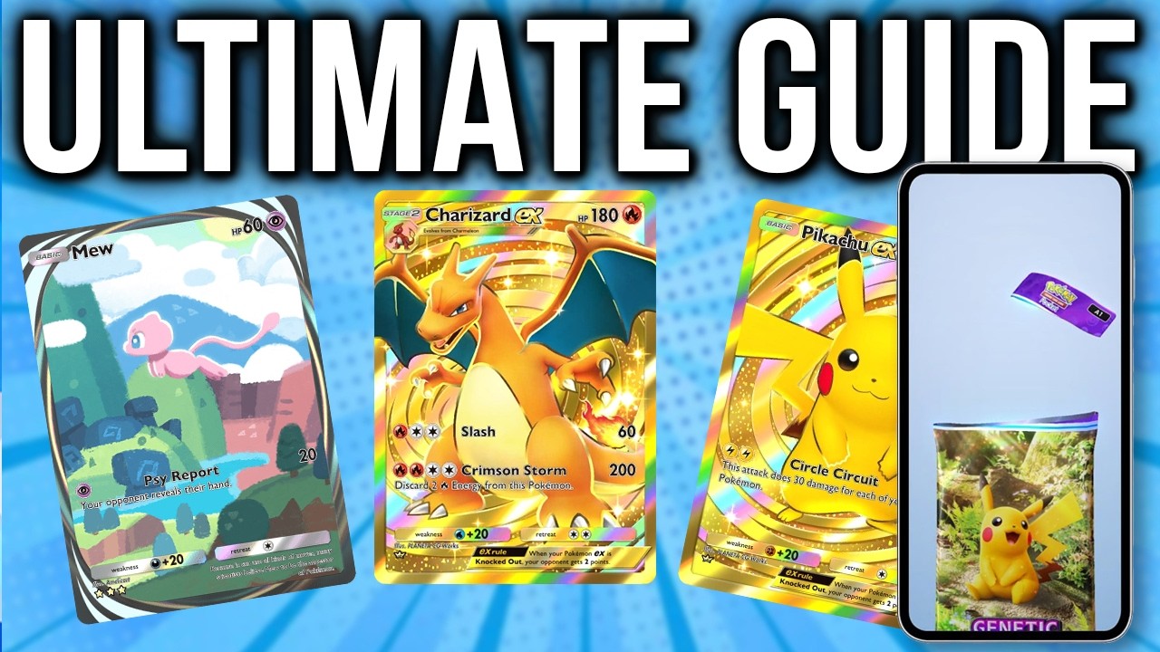 Pokemon TCG Pocket ULTIMATE Руководство для начинающих, советы, приемы и колоды!