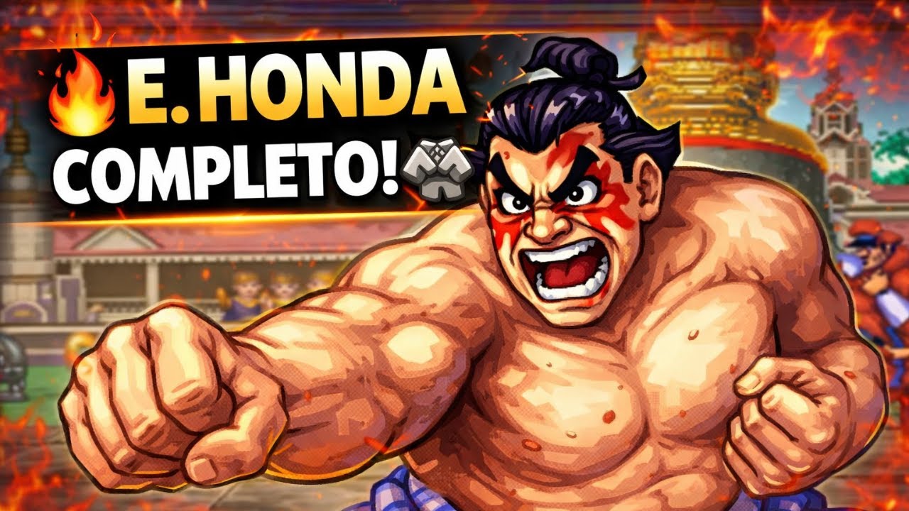 👊💥 E. HONDA ATÉ O FIM! STREET FIGHTER II – THE WORLD WARRIOR (VERY HARD)