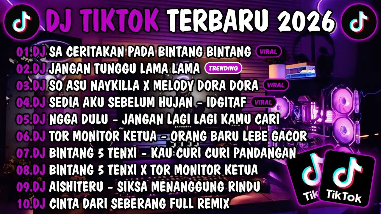 DJ TIKTOK TERBARU 2026-🎵DJ SA CERITAKAN PADA BINTANG BINTANG - JAUH KO PERGI🎵DJ JANGAN TUNGGU LAMA
